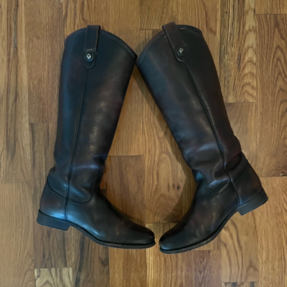 Frye Melissa Button Riding Boots - Picture 5 of 6